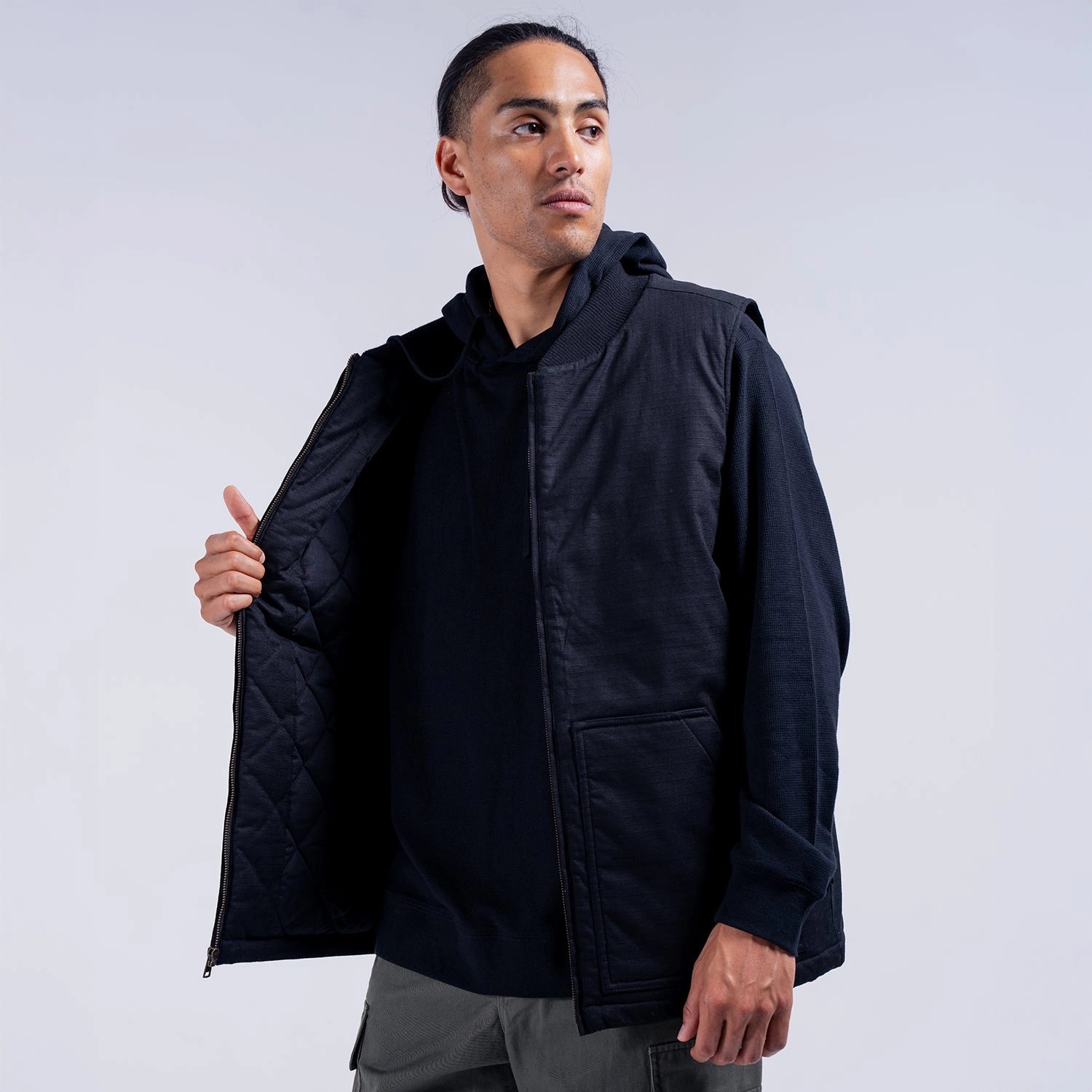 Interchangeable Liner System Eco-friendly Ripstop Vest - Mens