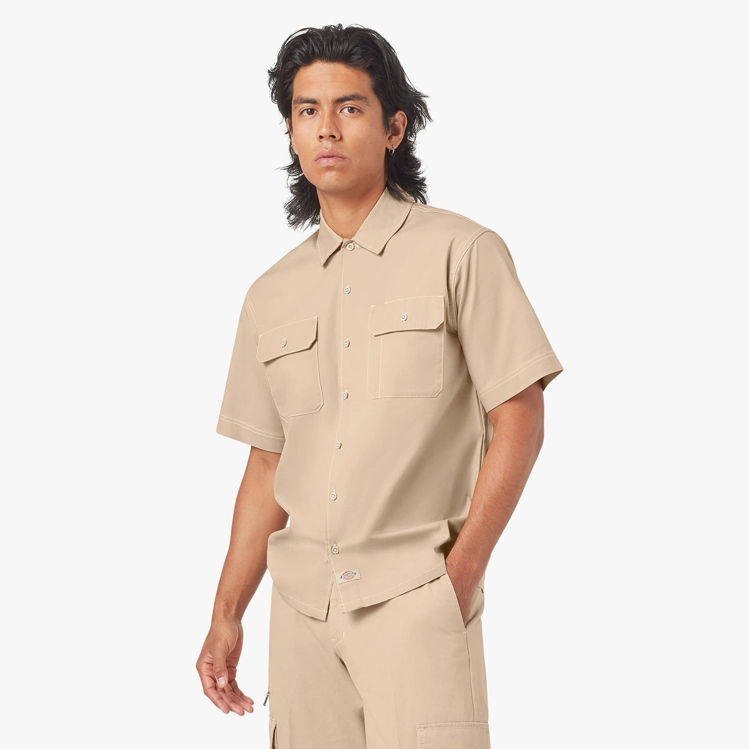 ZeroDistressFinish Riverbend SS Work Shirt - Mens