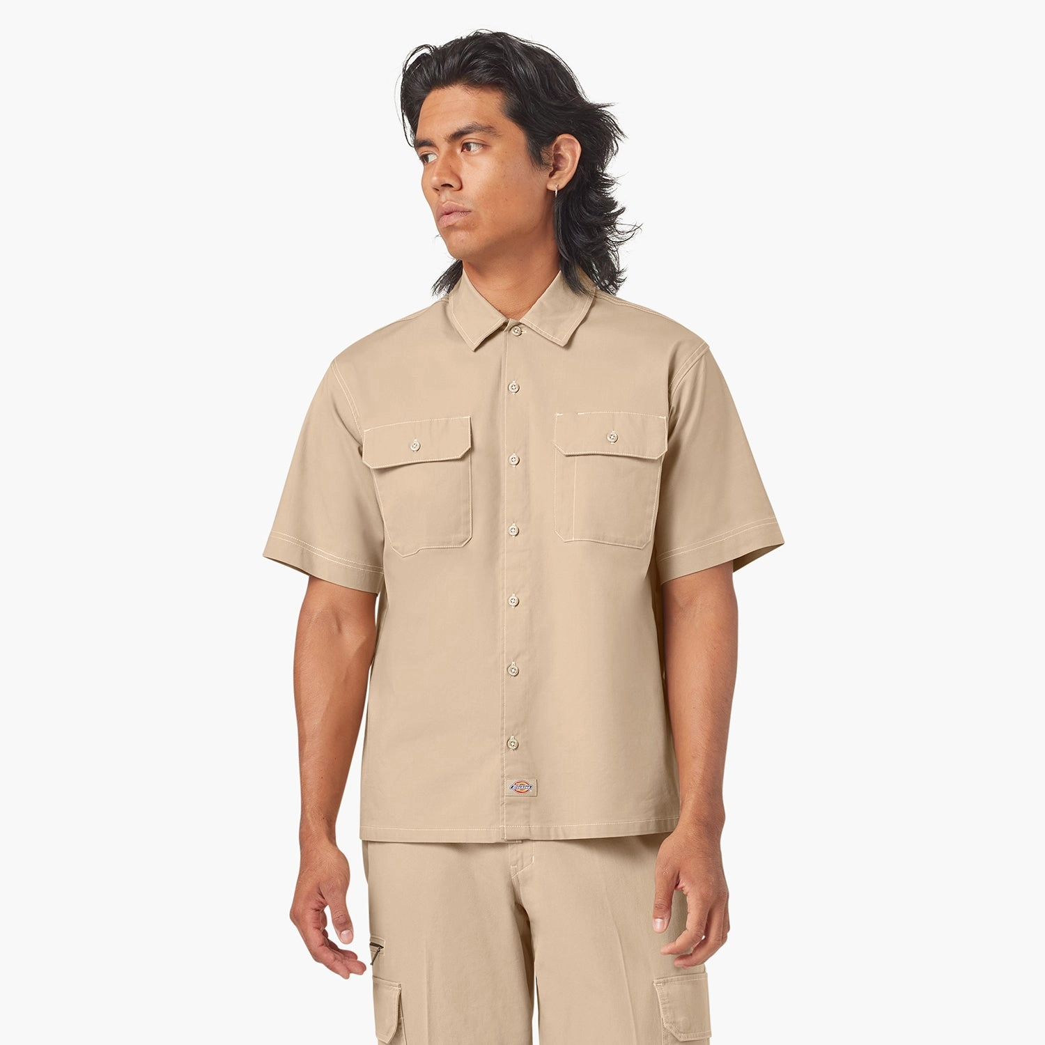 Casual Chic Look Sporty Style Riverbend SS Work Shirt - Mens