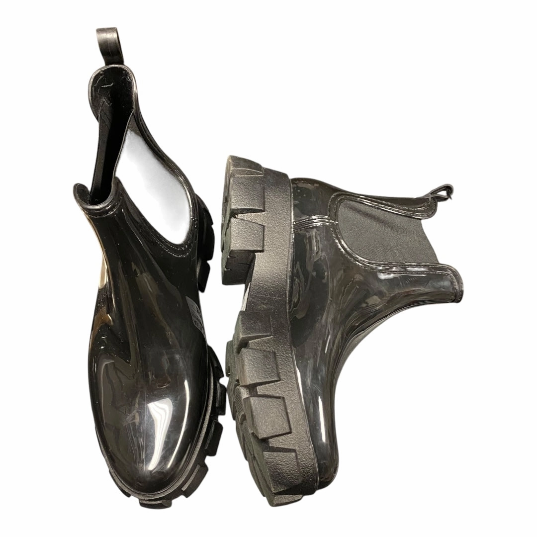 Hiking Essential Open Toe Design Boots Ankle Heels By Dolce Vita In Black, Size: 9