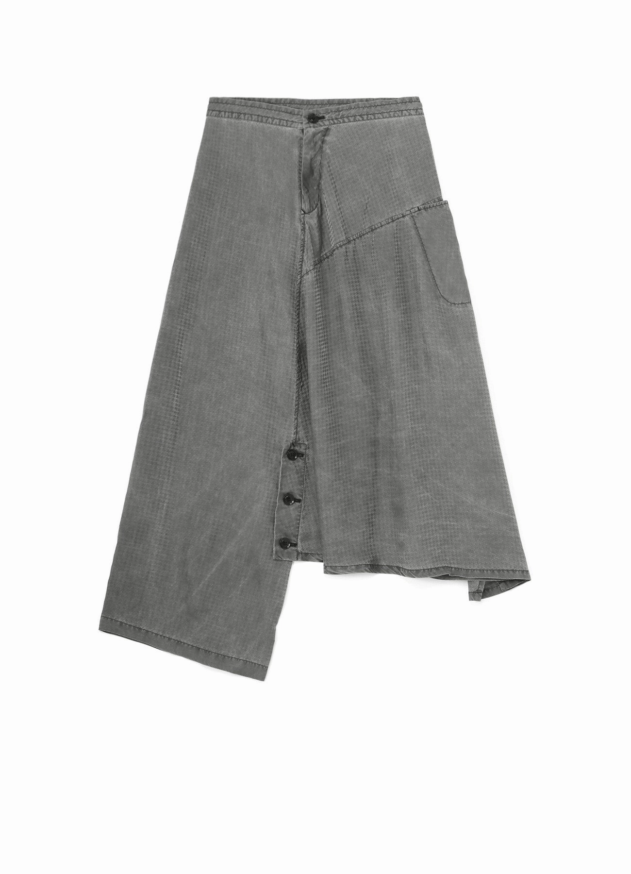 Comfy Ease Full Coverage CUPRO HOUNDSTOOTH ASYMMETRIC PANTS