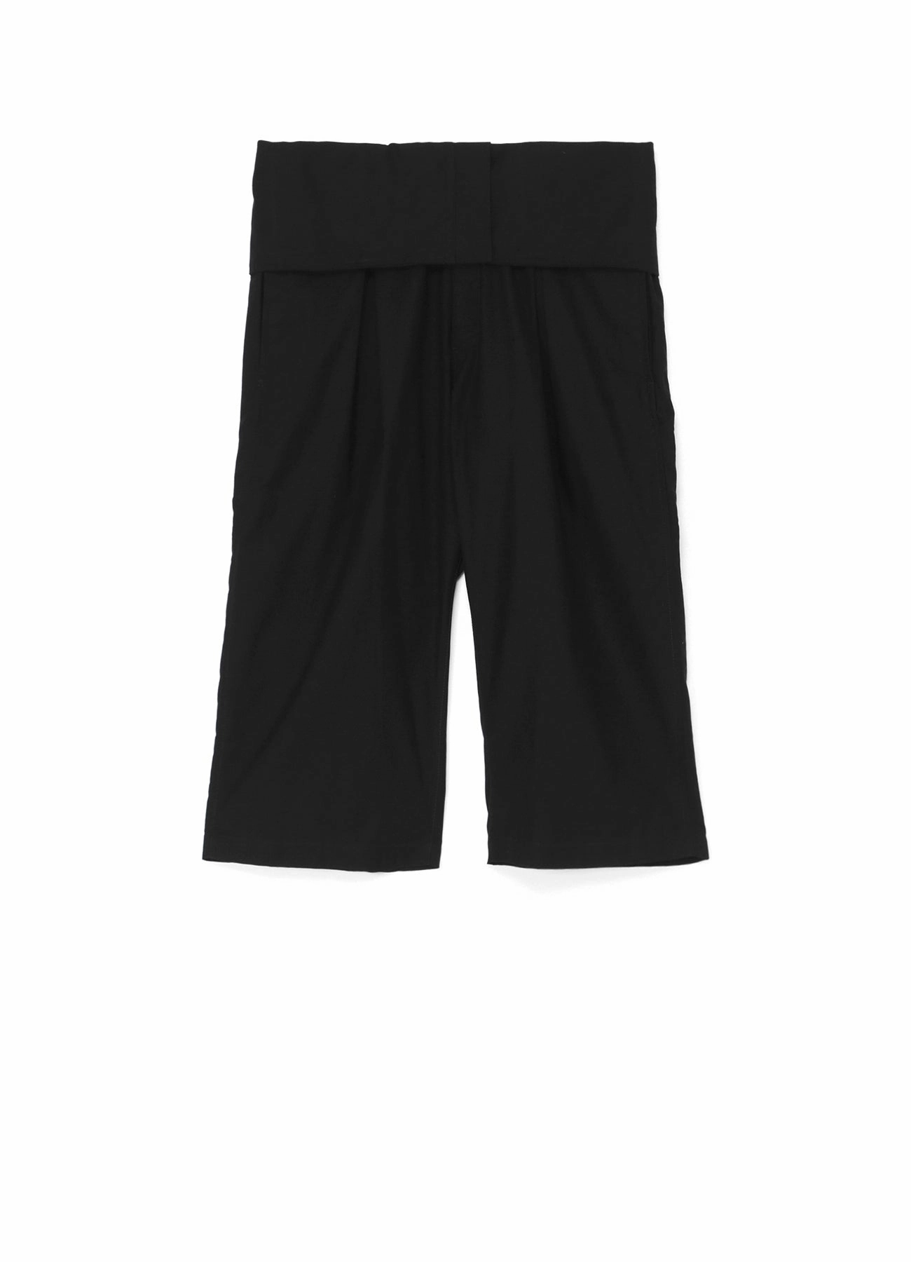 WIDE TWILL G-HIGH-WAIST PANTS Durable Weave Erasable Logo Patch