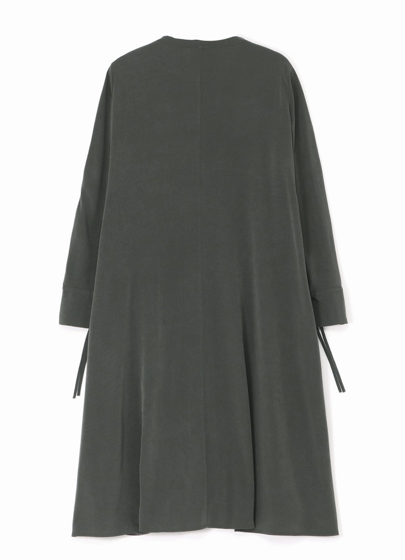 COLLARLESS A-LINE DRESS Tailored Mood