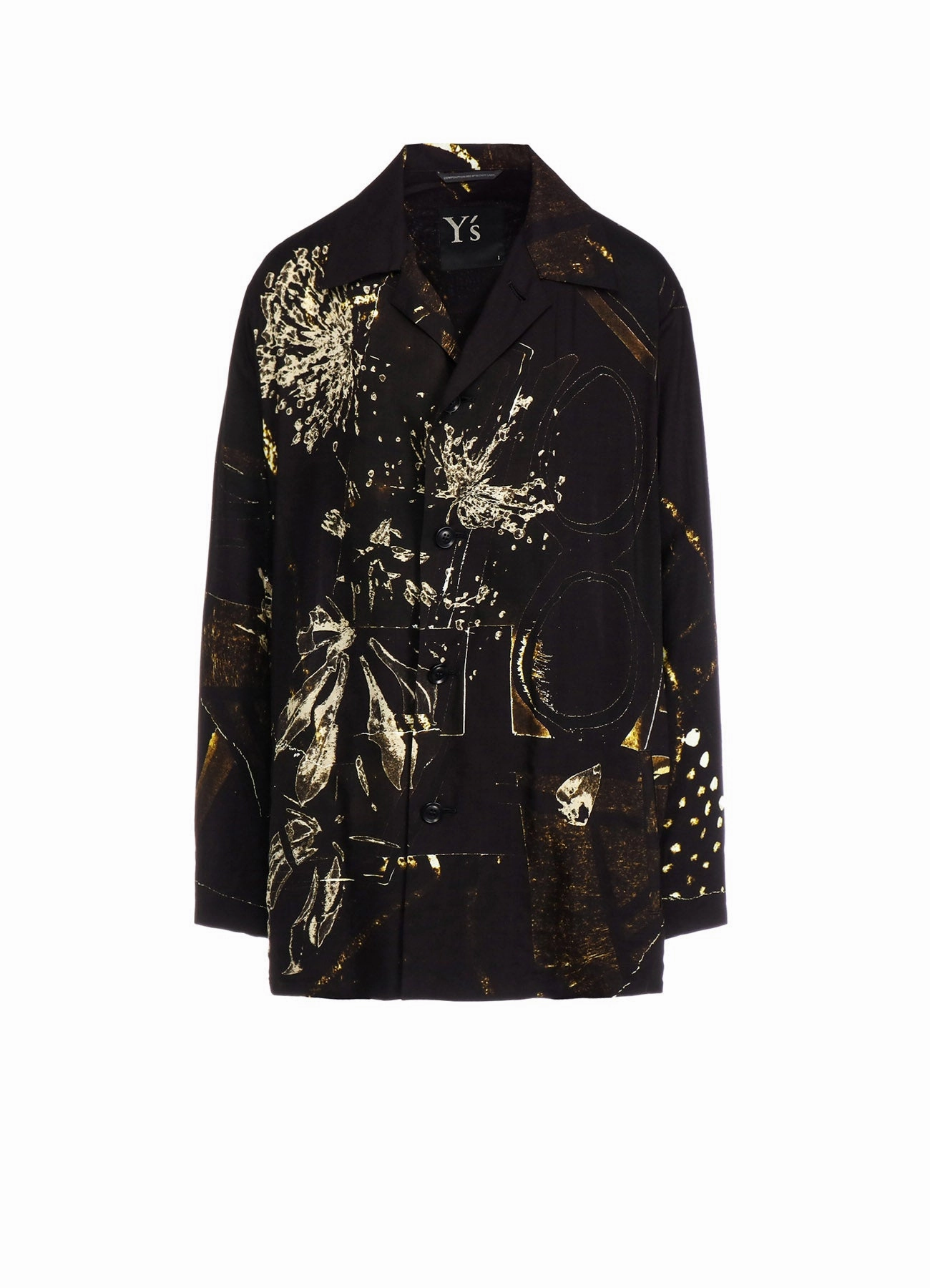 Lightweight Comfort RY/LAWN AFRICAN FLOWER PT SHIRT JACKET