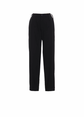 Fitted Design Wrinkle Resistant Finish Ry LAWN BASIC PANTS