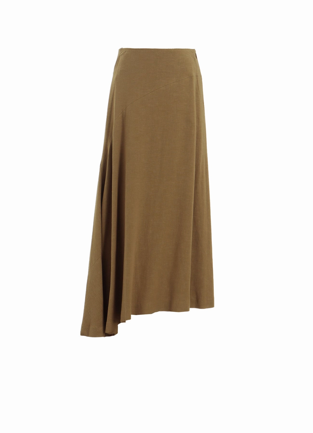 RY/LI CANVAS ASYMMETERIC FLARE SKIRT Travel Friendly
