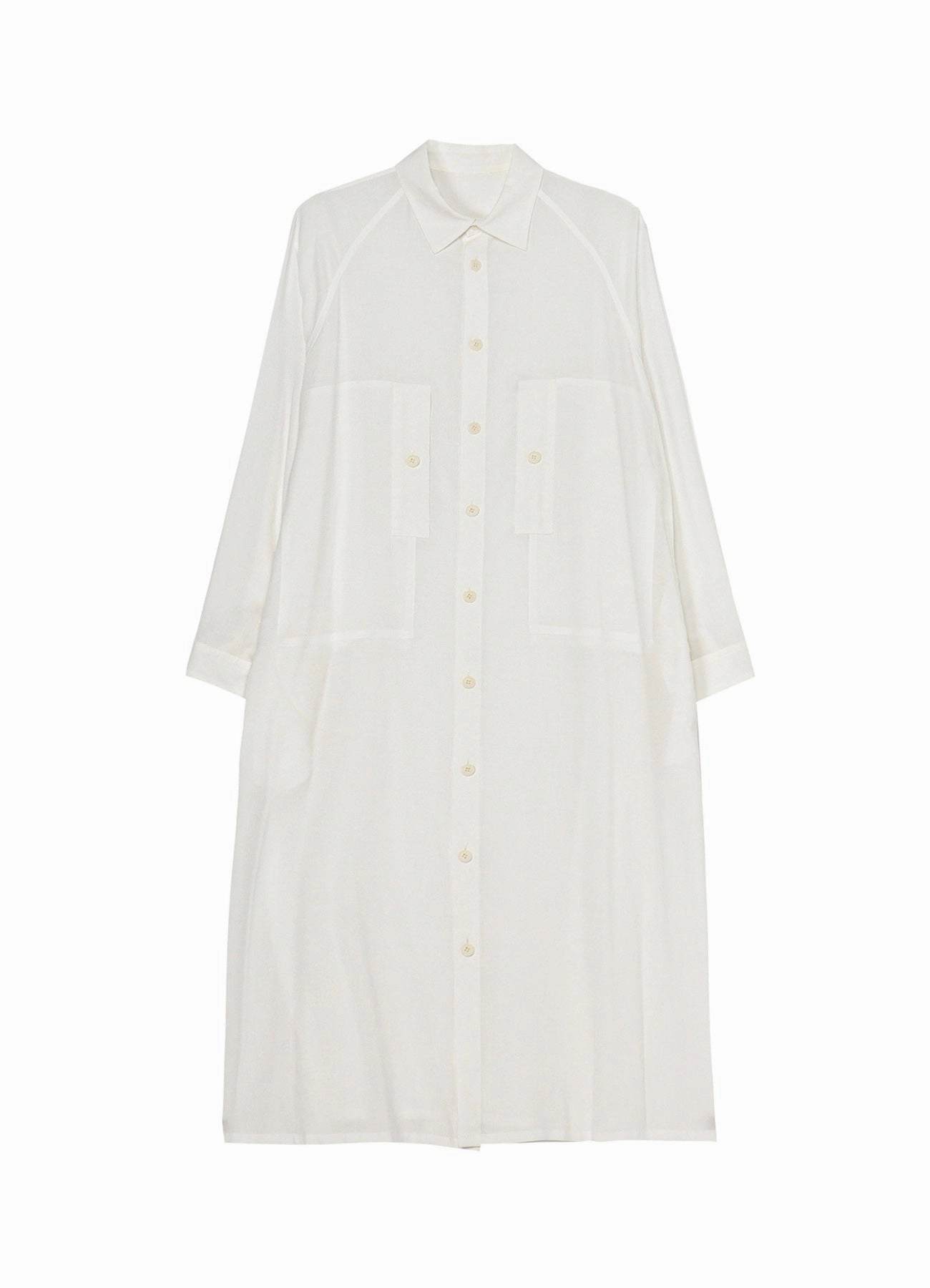 Chic Silhouette Autumn Ready RY/LI SHEETING CHEST POCKET DRESS