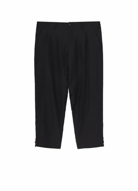 Cuffed hem Ry/Ny/Cu LAWN BELT HEM PANTS