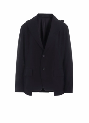 Ry WRINKLED LAWN PLEATS DETAIL JACKET Period All terrain