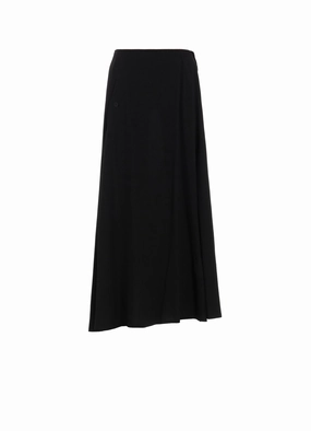 Ry WRINKLED LAWN R POCKET SKIRT Casual and Stylish Feminine off-the-shoulder gown