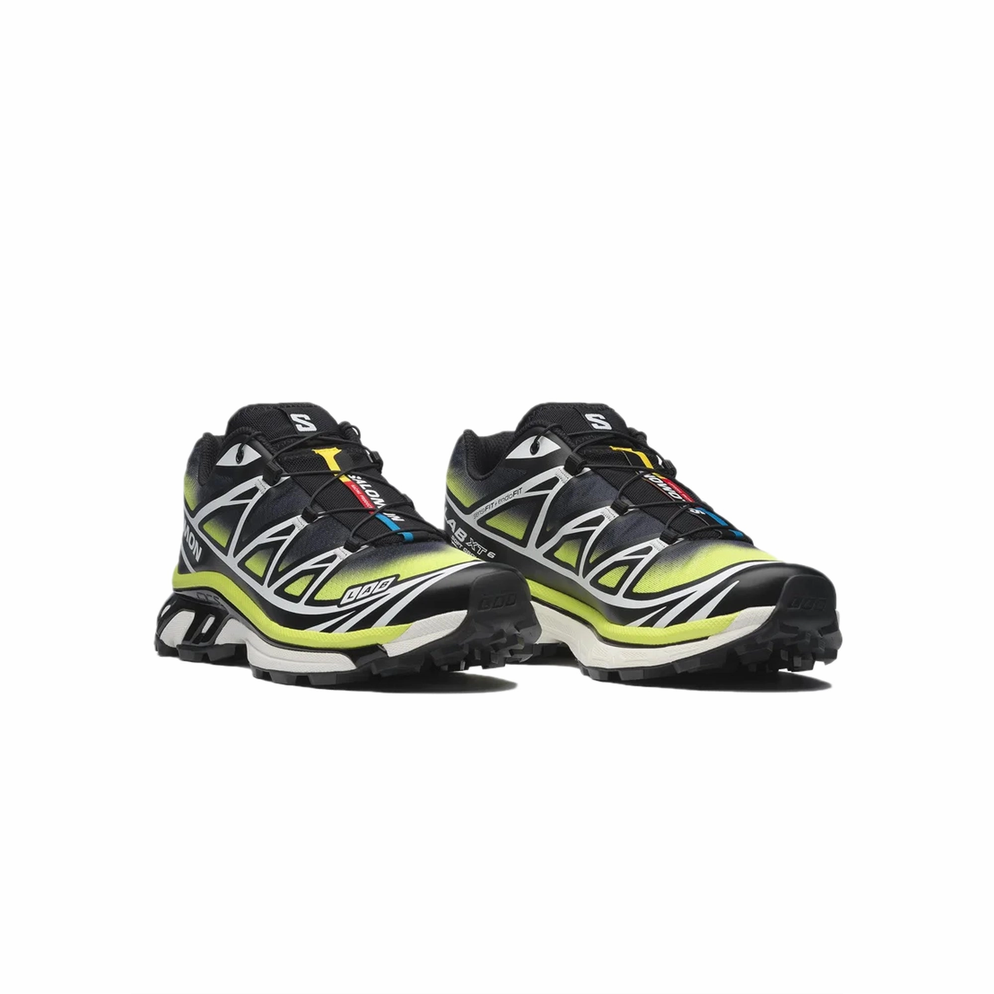 Salomon Mens XT-6 Shoes Ankle support system running with a durable outsole