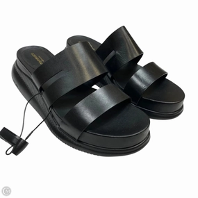 Sandals Designer By Cole-haan In Black, Size: 8 All-Around Use Comfortable Slip-Ons