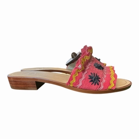 Free Movement All-Weather Footwear Sandals Flats By 1901 In Tan, Size:6