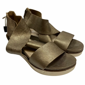 Sunday Best Simple Footwear Sandals Flats By Eileen Fisher In Brown, Size:8