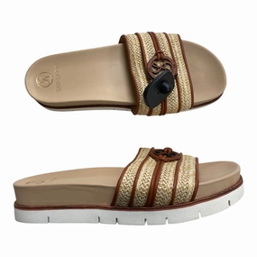 Stylish and Practical Breathable mesh Sandals Flats By Sam And Libby In Multi, Size:10