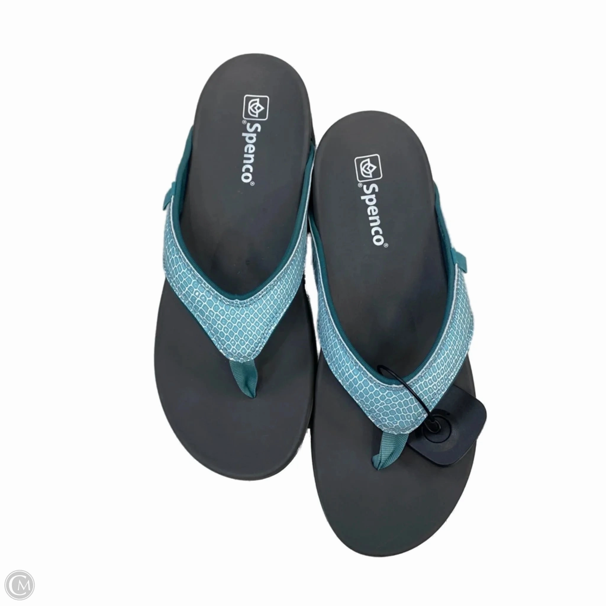 Sandals Flip Flops By Cmc In Multi-colored, Size: 10 Relaxed Summer Footwear Brunch Walk