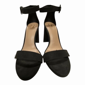 Sunday Best Sandals Heels Block By Mix No 6 In Black, Size:10