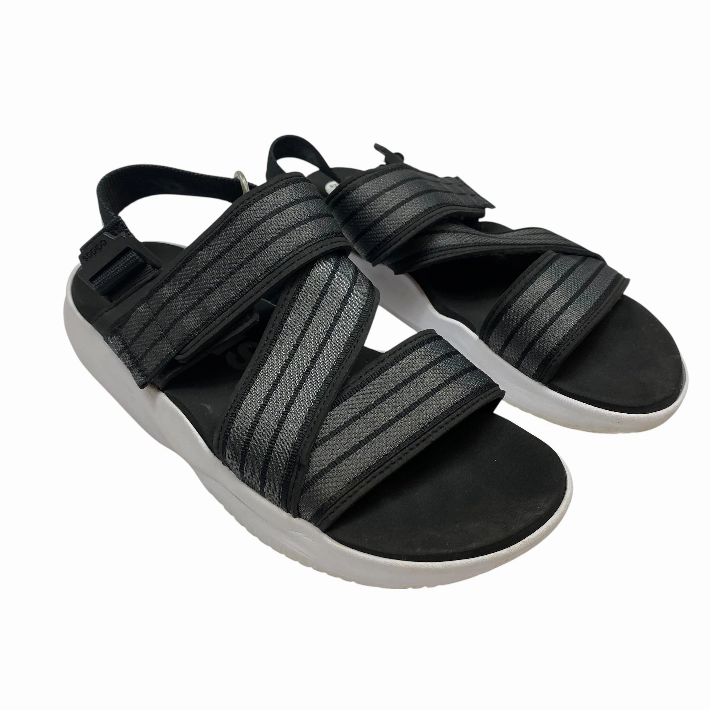 Sandals Sport By Adidas In Black & Grey, Size:7 Move Easy