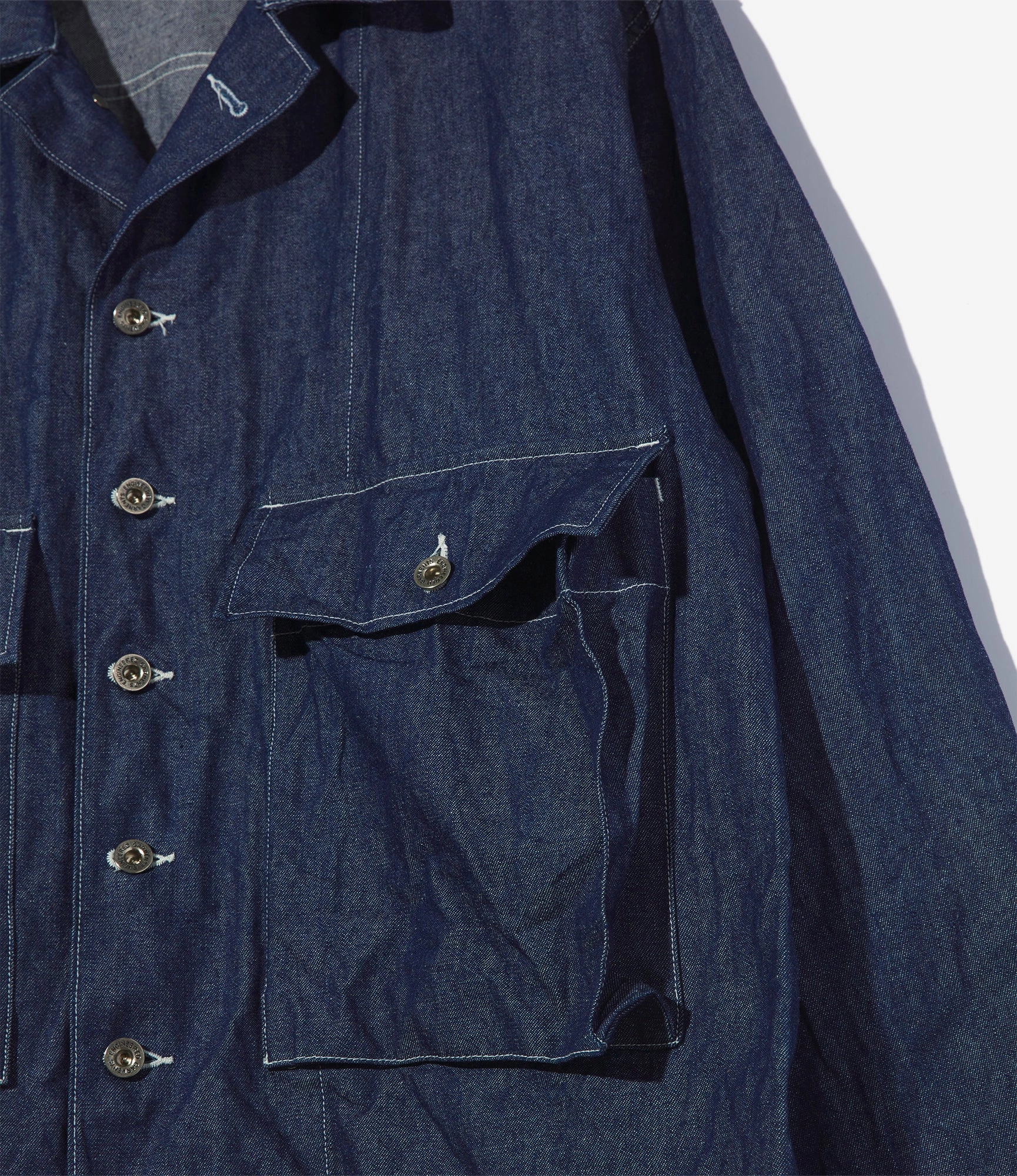 Game Day Sea Bees Jacket ?C?Indigo Industrial 8oz Denim