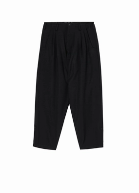Core Flex Body shaping WOOL GABARDINE 2TUCKS TAB PANTS