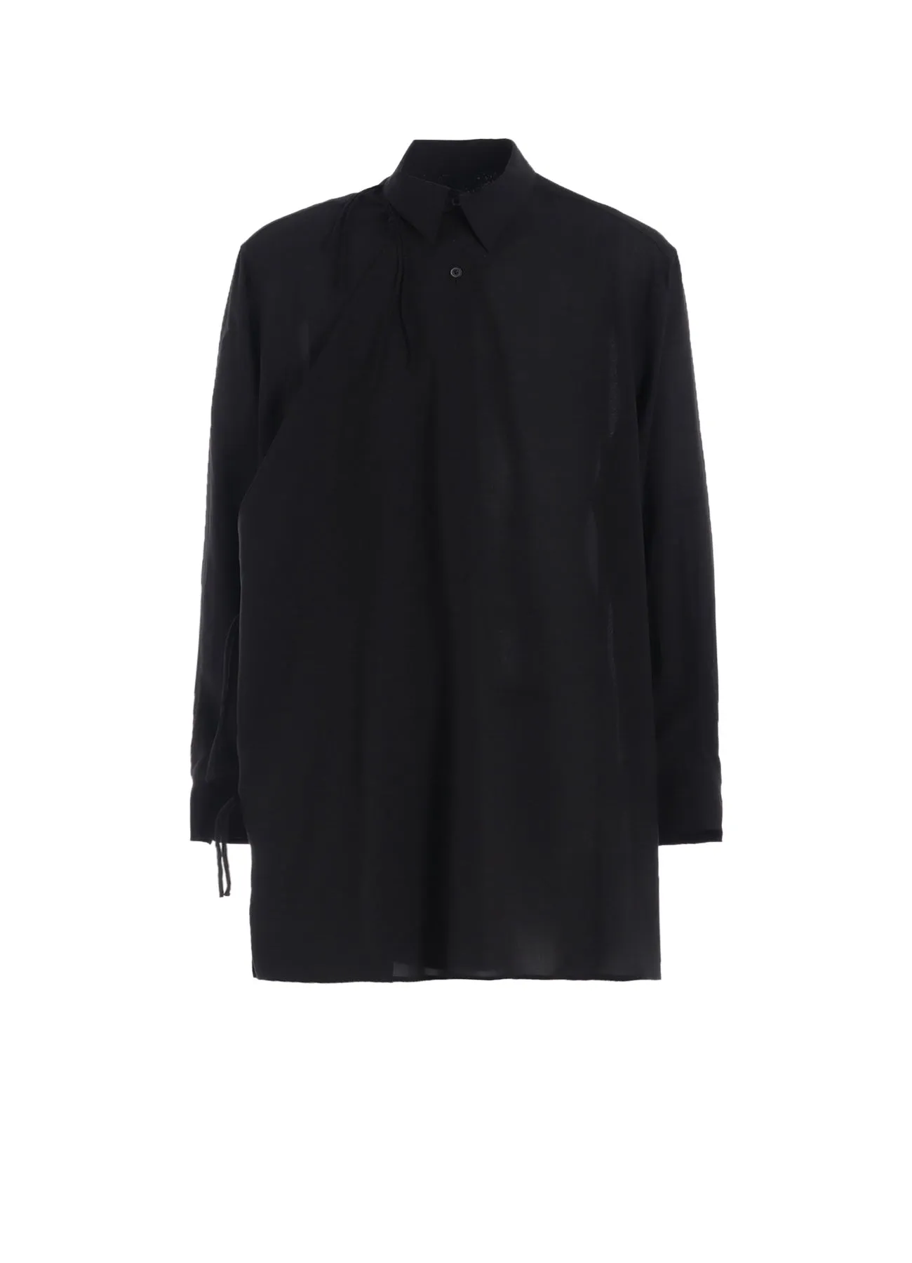 CELLULOSE LAWN CHEONGSAM  SHIRT Sleeveless Cut