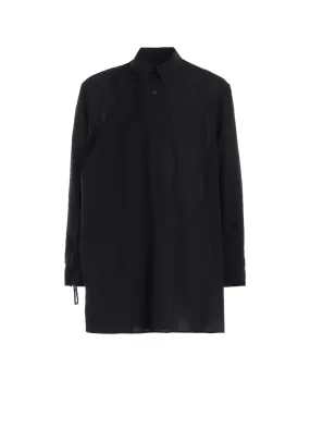 CELLULOSE LAWN CHEONGSAM  SHIRT Sleeveless Cut