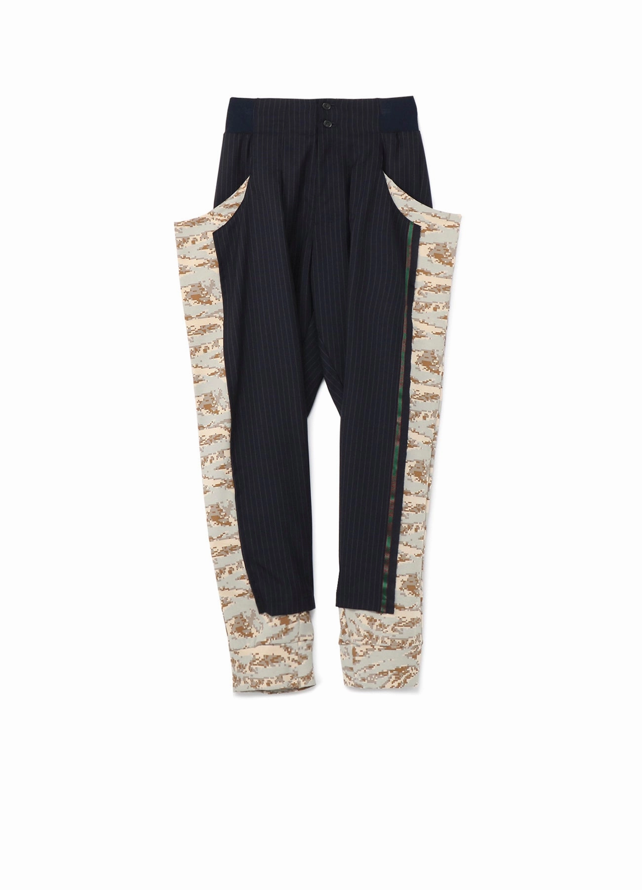 Full Coverage Sophisticated Look W/Pe Stripe Panel Design Pants