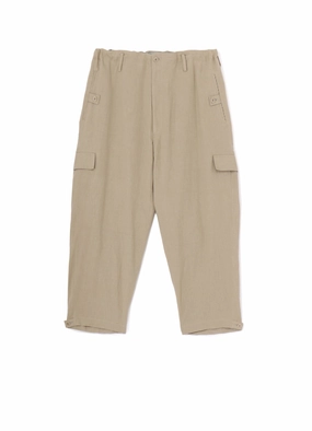 QuickReleaseClosures Quick Dry Fit COTTON LINEN VIYELLA WIDE PANTS WITH TAB