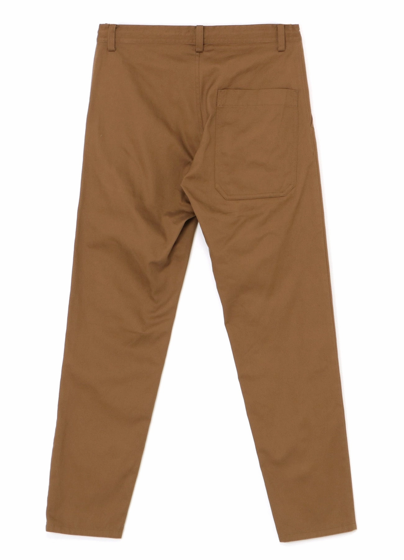[Y's BORN PRODUCT] COTTON TWILL SLIM FIT DRAWSTRING PANTS Contrast Trim