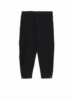 BLACK SCANDAL KATSURAGI HEM ZIP PAINTER PANTS Comfortable Wear