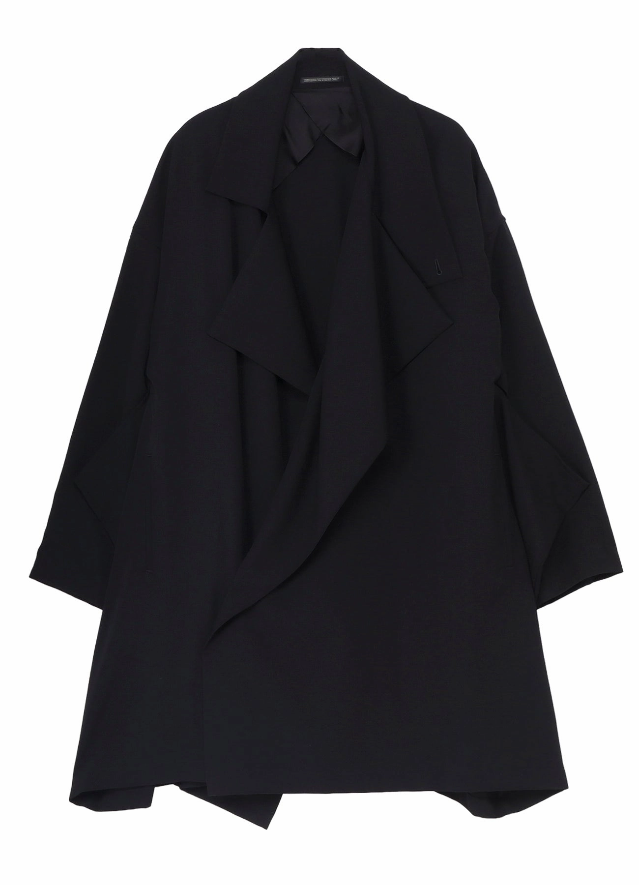 All Occasion Collapsible Packable Design WOOL GABARDINE SMOOTH COAT