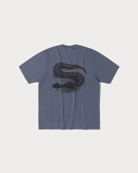 SERPENT PIG. DYED TEE Solid color purity