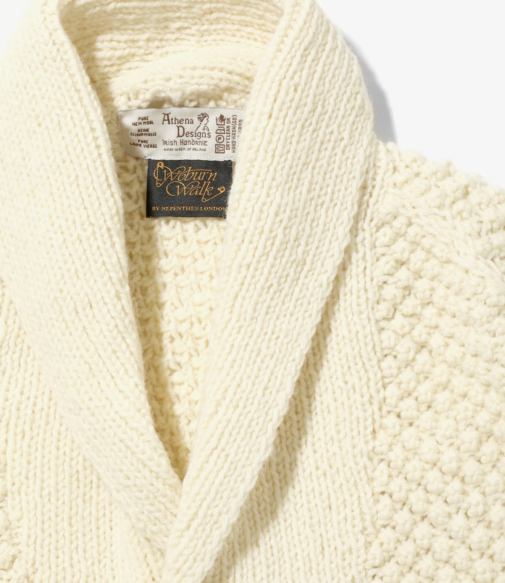 Shawl Collar Popcorn Jacket ?C Natural Functional Piece Winter Layer