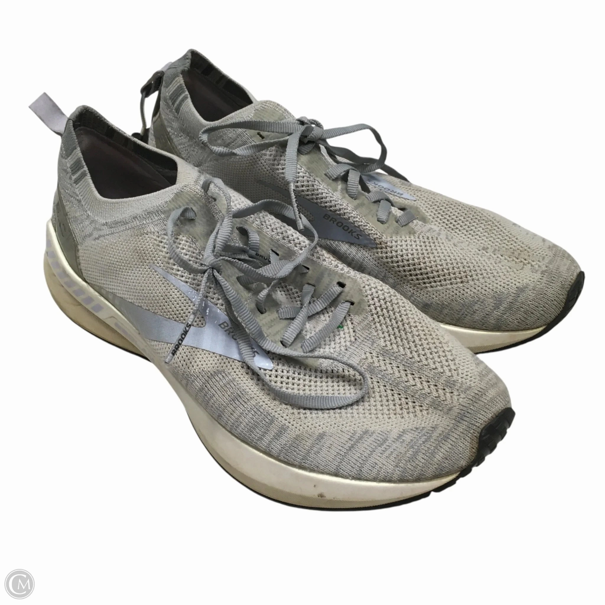 Tension Balanced Lacing Shoes Athletic By Brooks In Grey, Size: 11