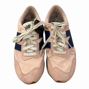 Comfort Heel Cushioned Midsole Shoes Athletic By New Balance In Pink & Navy, Size:9