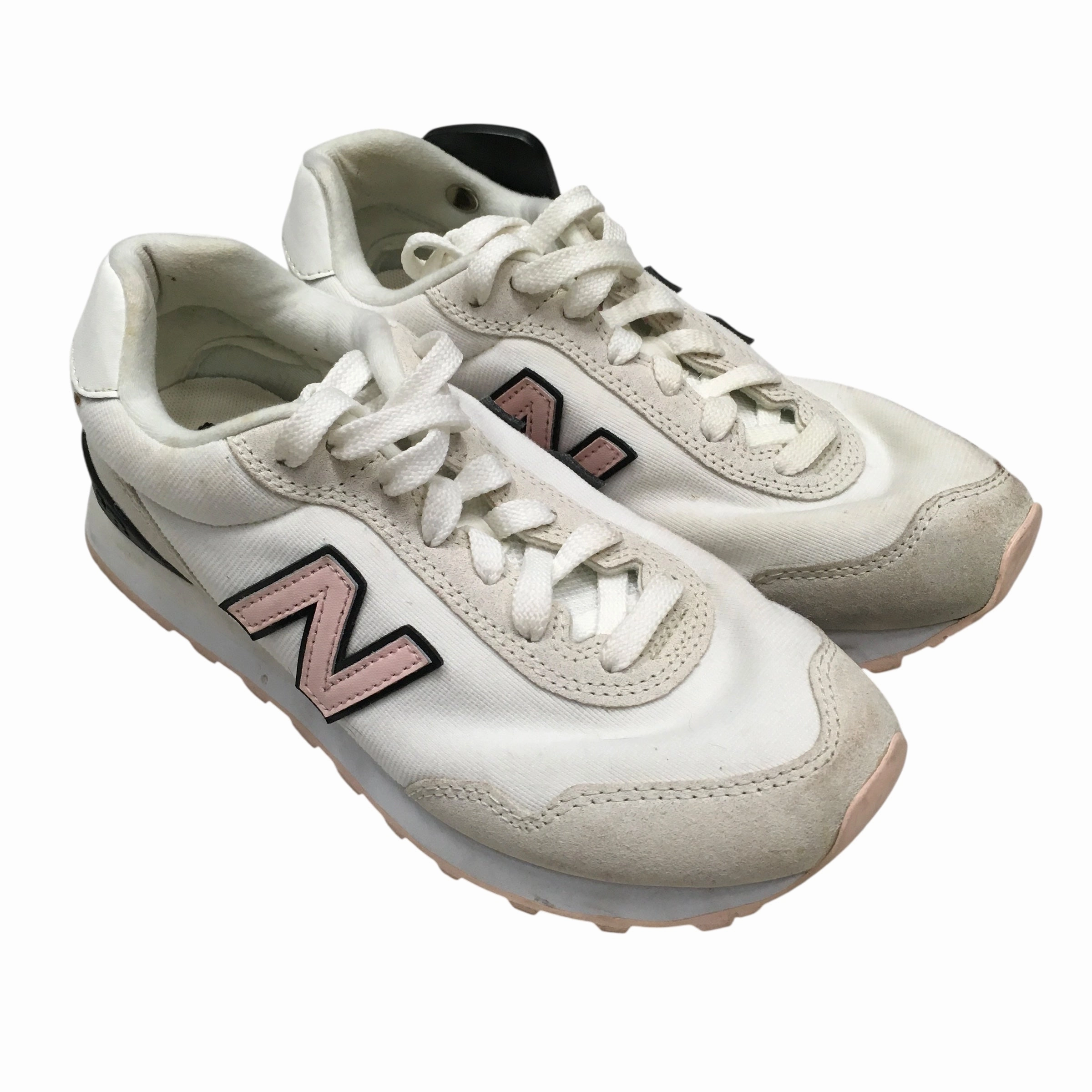 Sneaker Care Travel Friendly Shoes Athletic By New Balance In Pink & White, Size:7