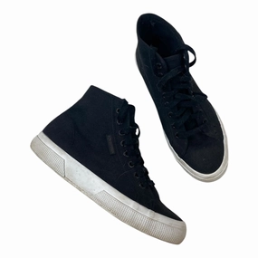 Bounce Sole Shoes Athletic By Superga In Black, Size:8.5