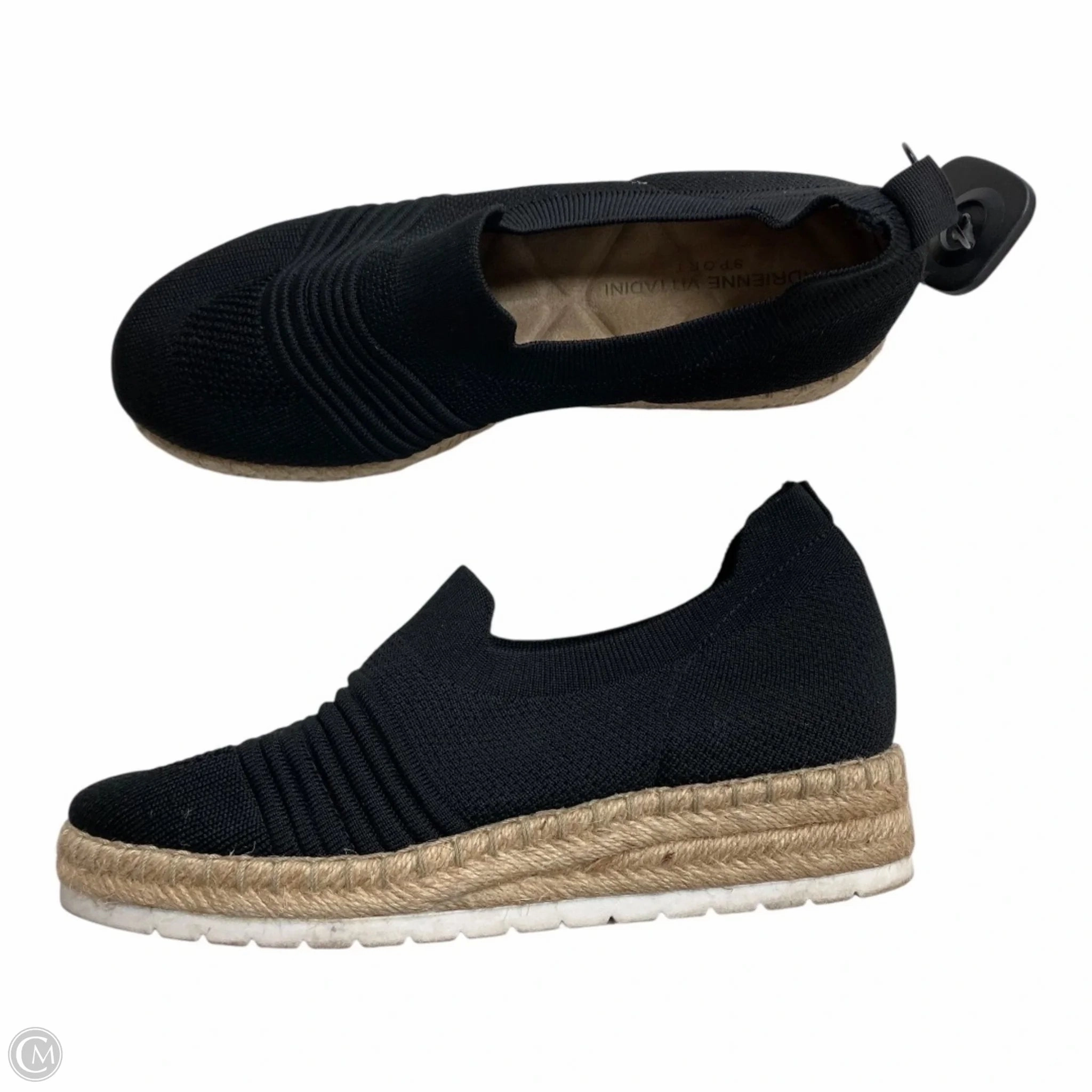 Shoes Sneakers By Adrienne Vittadini In Black, Size: 8 Shock Absorber orthopedic running shoes