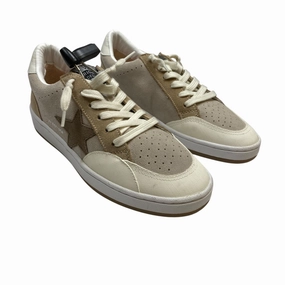 Shoes Sneakers By Vintage Havana In Cream & Tan, Size:8.5 traction - enhanced shoes