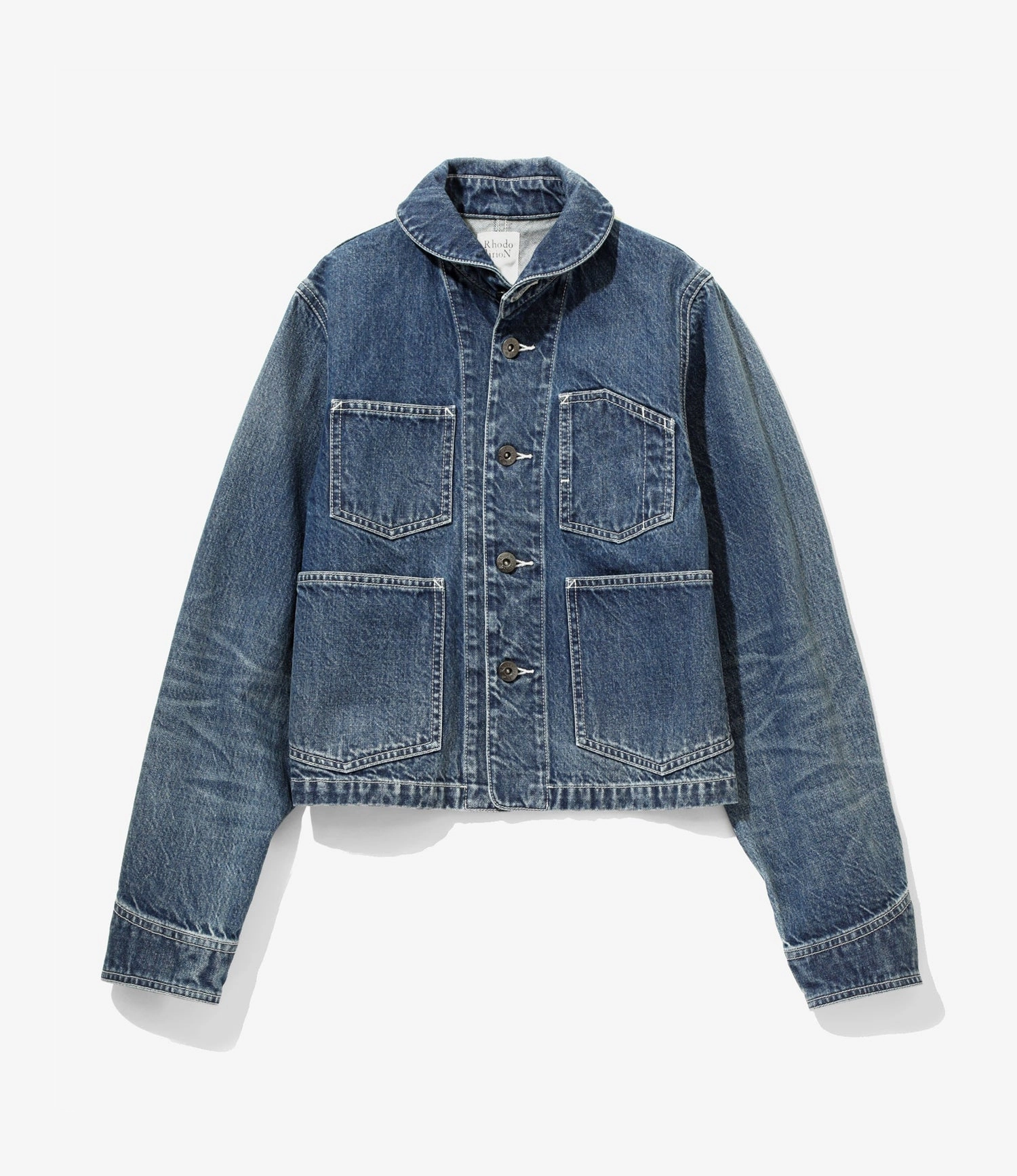 Short Coverall ?C Indigo Denim popular among adults