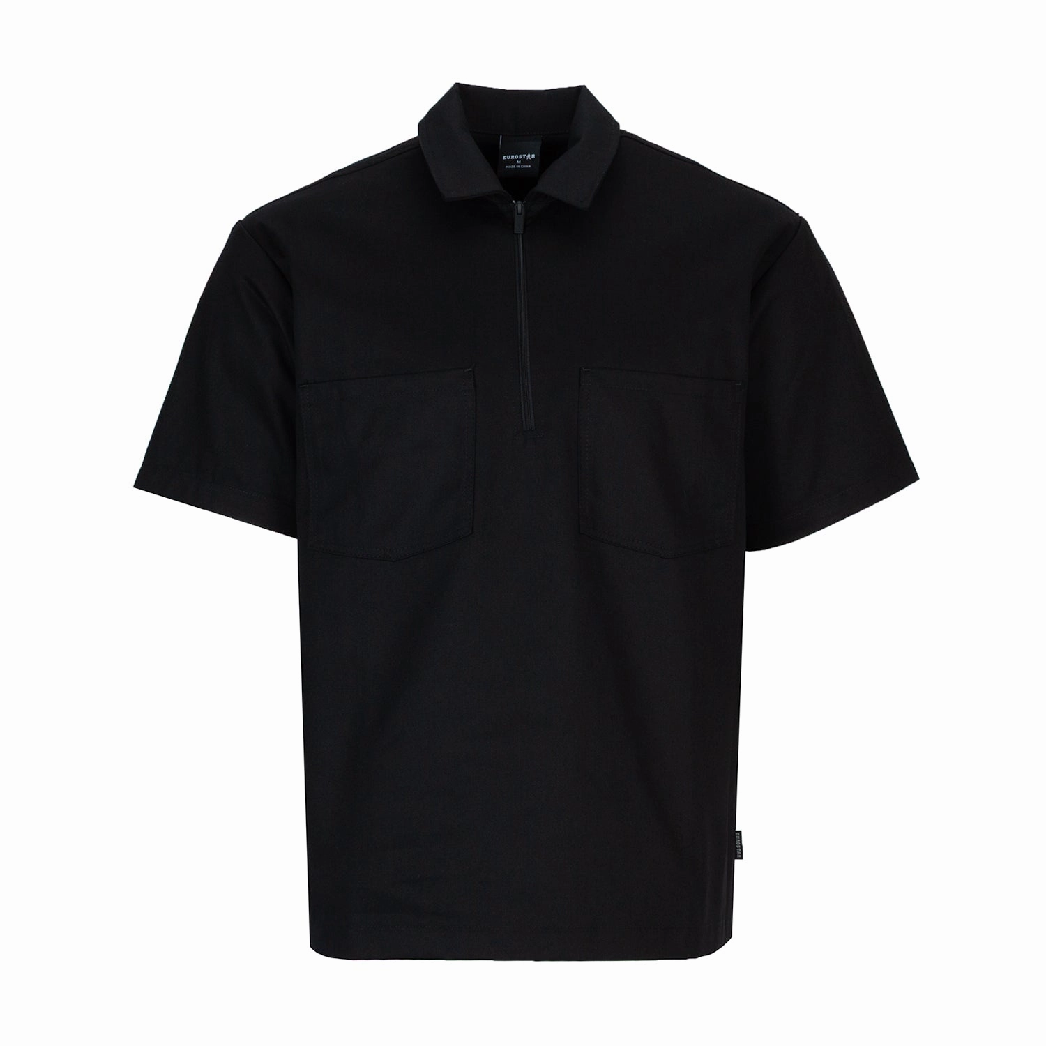 Short Sleeve Work Shirt -Mens Layered Sleeve Construction sporty and comfortable