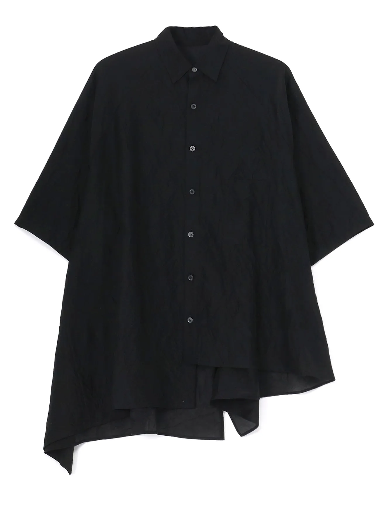 Tailored Cut Seamless Side Panels SI/C LAWN RAGLAN SHORT SLV BLOUSE