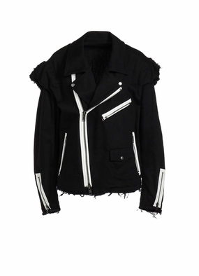 Storm Protection COTTON DRILL BIKER JACKET