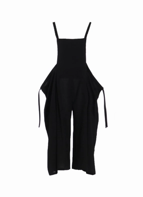 SIDE GATHER OVERALLS Mix-And-Match Flattering Fit Wear