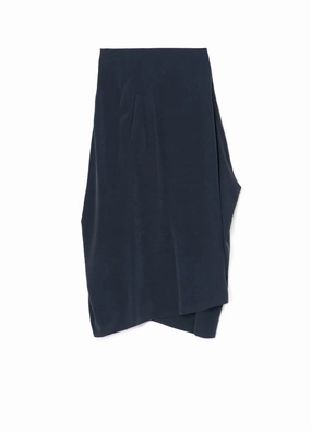 CREPE de CHINE PANEL TUCK FLARED SKIRT Everyday Comfort Modern Lines