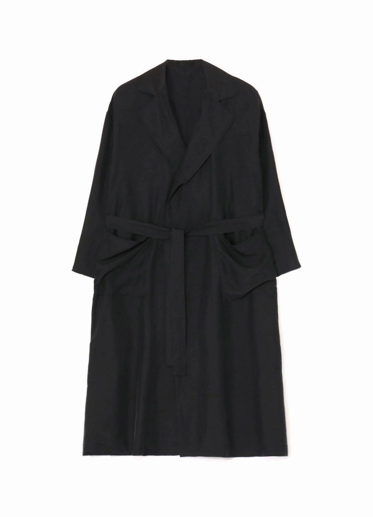 SILK WASHER GOWN Layered Drape