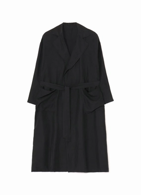 SILK WASHER GOWN Layered Drape