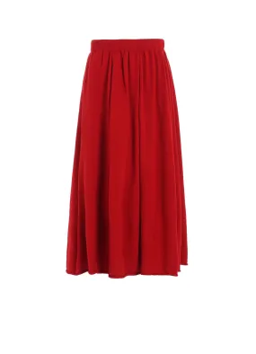 Chill Friendly Recycled Polyester Thread WOOL KNIT SKIRT