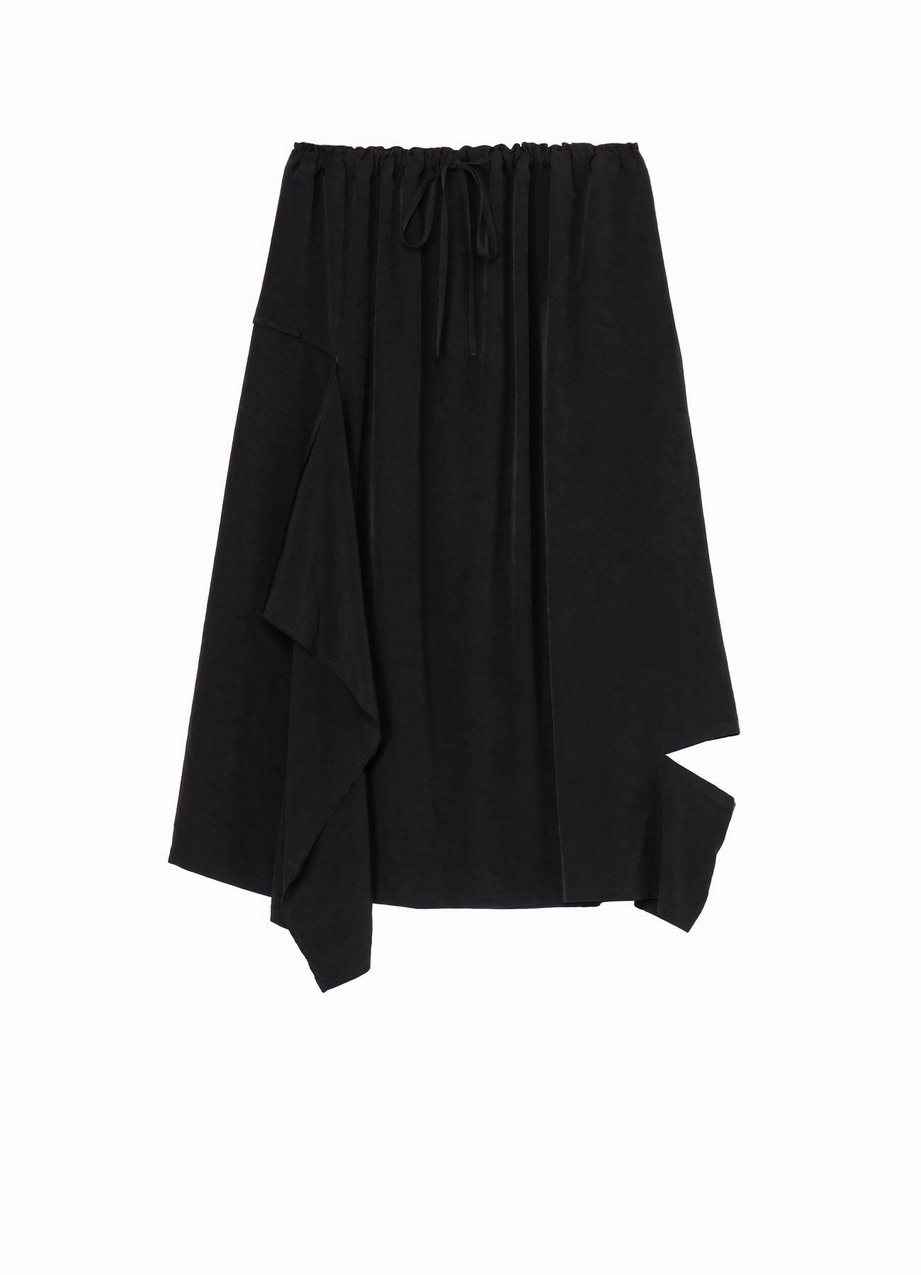 Comfy Shape Easy and Effortless CREPE de CHINE RIGHT DRAPE SKIRT