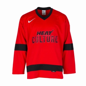 Versatile Wearable Floral Print Heat Hockey Jersey - Mens